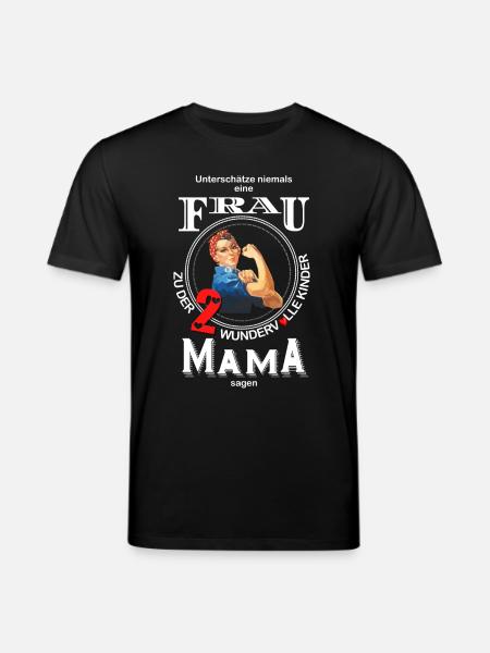 Mama - Stanley/Stella Unisex Bio-T-Shirt CREATOR - Schwarz
