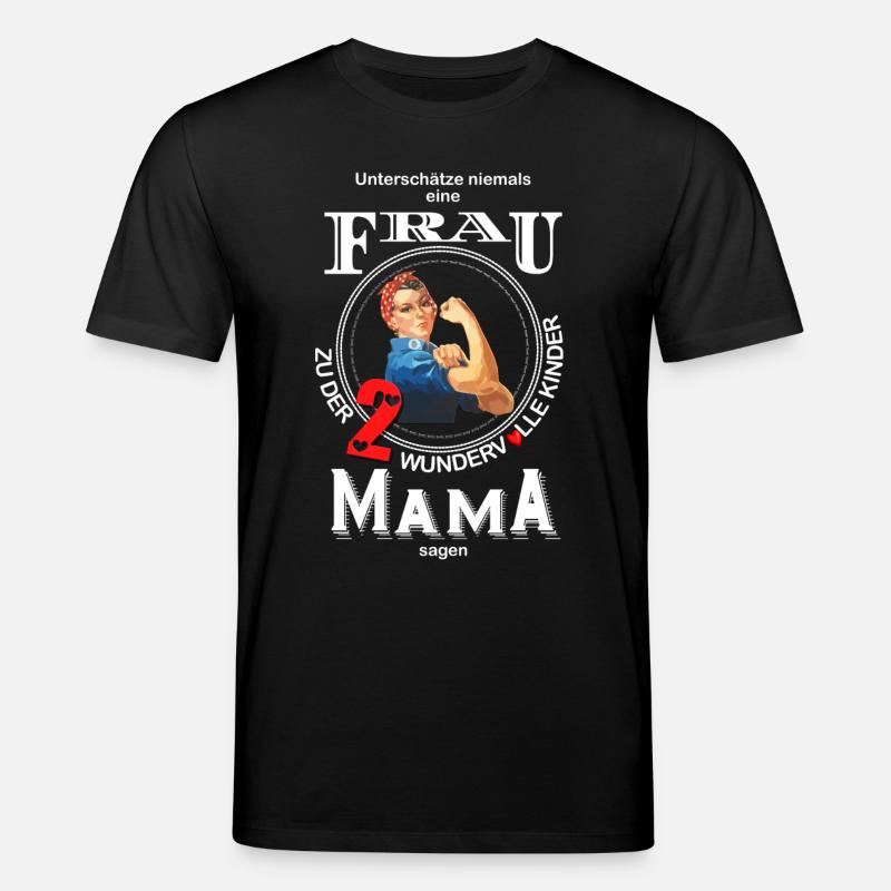 Mama - Stanley/Stella Unisex Bio-T-Shirt CREATOR  - Schwarz