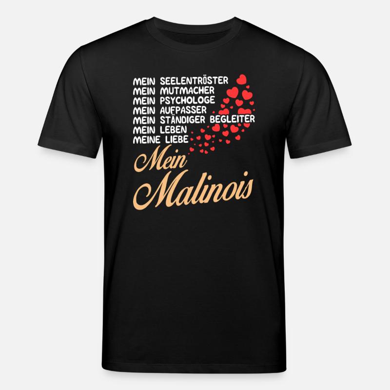 Malinois - Mein - Stanley/Stella Unisex Bio-T-Shirt CREATOR  - Schwarz