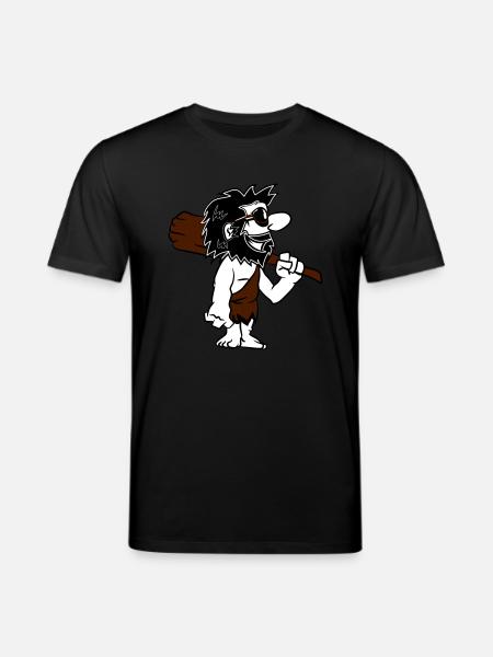Caveman funny comic sunglasses - Stanley/Stella CREATOR Unisex Organic T-Shirt - black