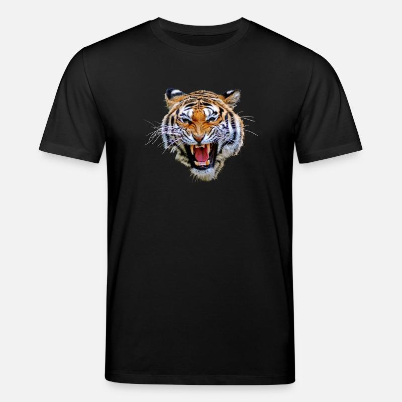 Tiger tg835 - Stanley/Stella Unisex Bio-T-Shirt CREATOR  - Schwarz