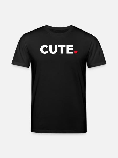 Cute - Stanley/Stella CREATOR Unisex Organic T-Shirt - black