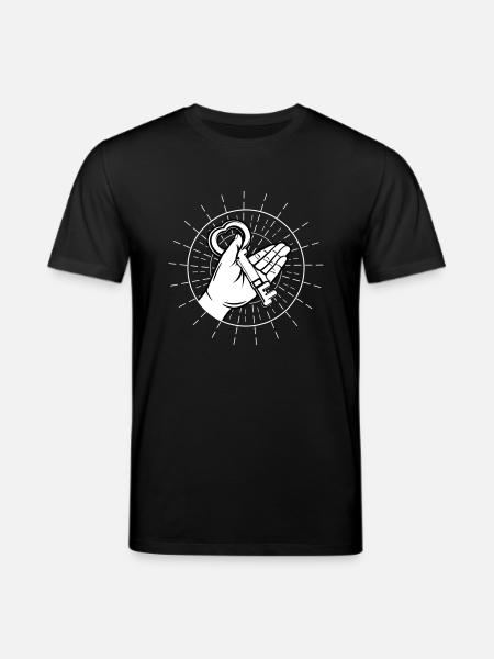 key to your heart - Stanley/Stella CREATOR Unisex Organic T-Shirt - black