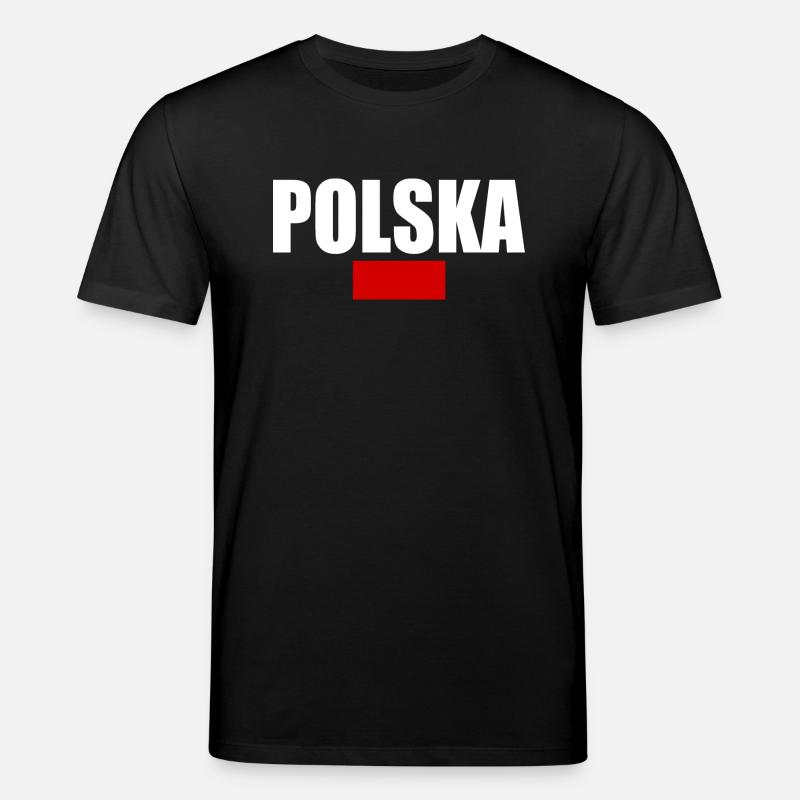 Polen - Stanley/Stella Unisex Bio-T-Shirt CREATOR  - Schwarz