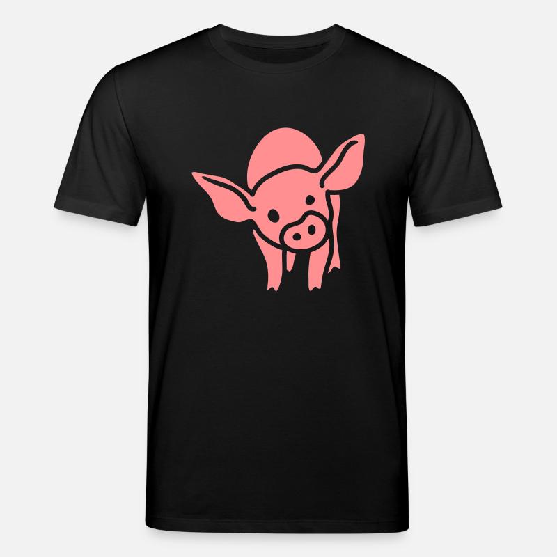 Ferkel - Stanley/Stella Unisex Bio-T-Shirt CREATOR  - Schwarz