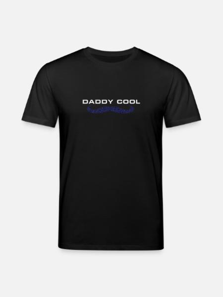 Daddy Cool Father Design - Stanley/Stella CREATOR Unisex Organic T-Shirt - black