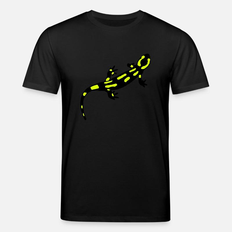 Feuersalamander (gebändert) - Stanley/Stella Unisex Bio-T-Shirt CREATOR  - Schwarz