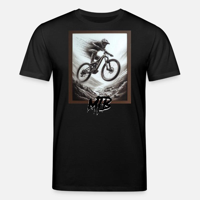 Vélo VTT - T-shirt bio CREATOR Stanley/Stella Unisexe - noir