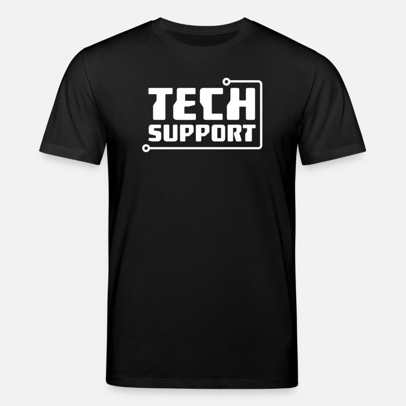 Tech Support - Stanley/Stella CREATOR Unisex Organic T-Shirt - black