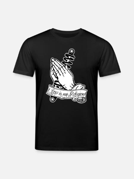 Praying Hands coilovers - Stanley/Stella Unisex Bio-T-Shirt CREATOR  - Schwarz