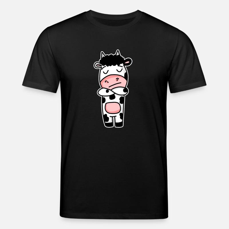 Kuh - Stanley/Stella Unisex Bio-T-Shirt CREATOR  - Schwarz