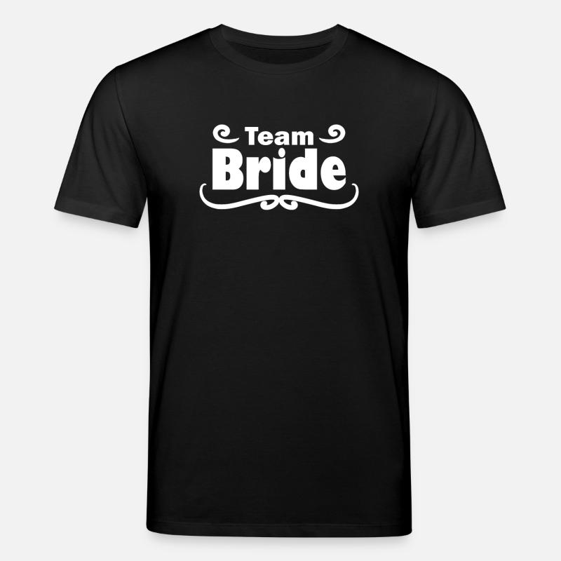 Team Bride - Stanley/Stella Unisex Bio-T-Shirt CREATOR  - Schwarz