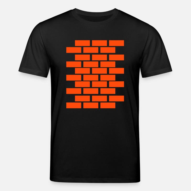 mauer - Stanley/Stella Unisex Bio-T-Shirt CREATOR  - Schwarz