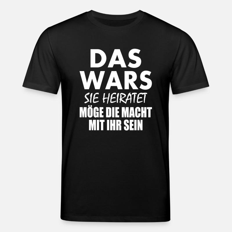 Das wars - Stanley/Stella Unisex Bio-T-Shirt CREATOR  - Schwarz