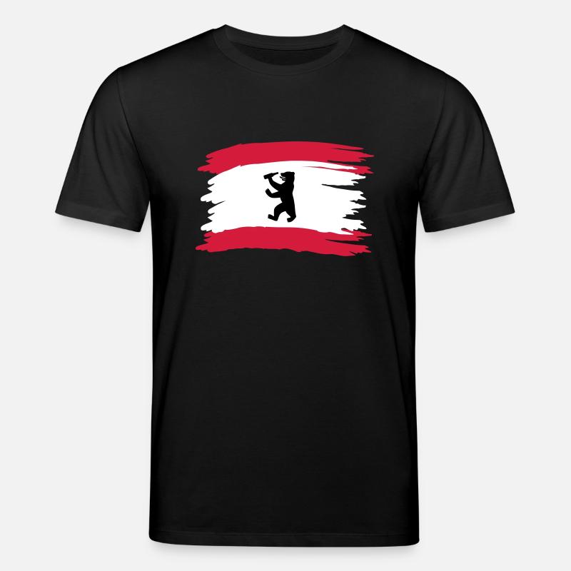 Berlin - Bierlin Flagge - Stanley/Stella Unisex Bio-T-Shirt CREATOR - Schwarz