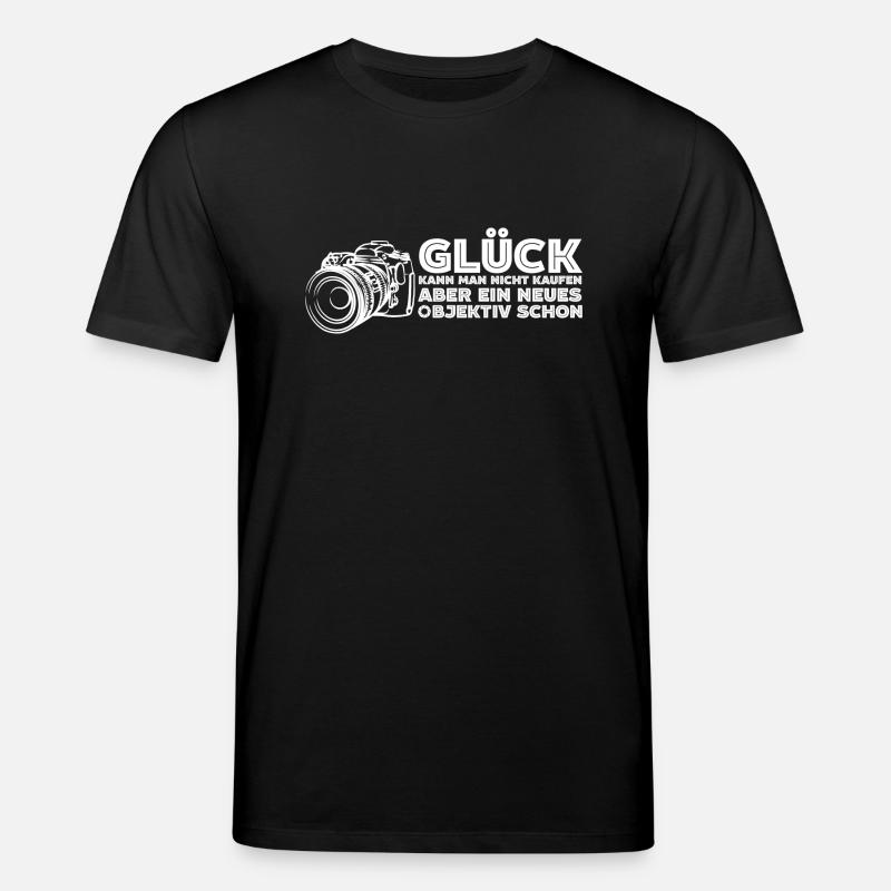 Fotografen Glück - Stanley/Stella Unisex Bio-T-Shirt CREATOR  - Schwarz