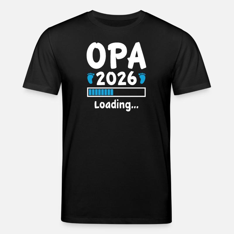 Opa 2026 Loading - Stanley/Stella Unisex Bio-T-Shirt CREATOR  - Schwarz