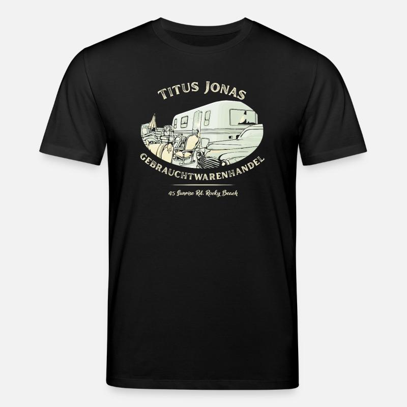Die Drei ??? Gebrauchtwarenhandel Design - Stanley/Stella Unisex Bio-T-Shirt CREATOR - Schwarz