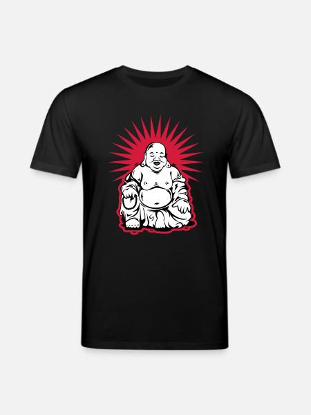 buddha - Stanley/Stella Unisex Bio-T-Shirt CREATOR - Schwarz