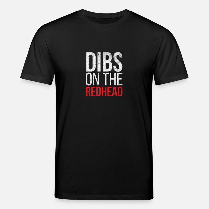 Dibs auf dem Redhead - Stanley/Stella Unisex Bio-T-Shirt CREATOR  - Schwarz