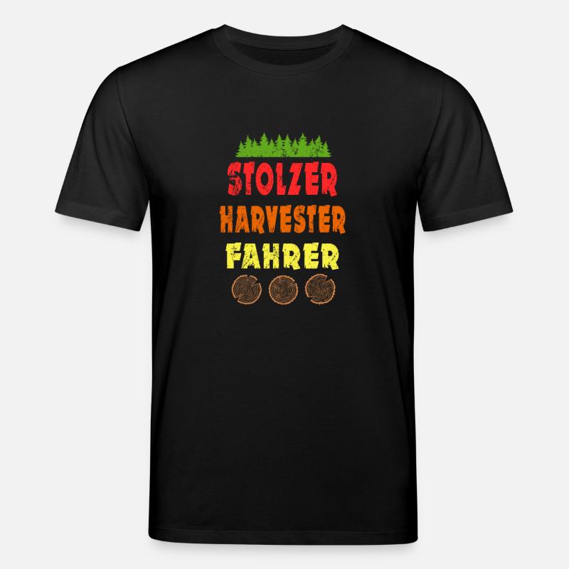 Harvester - Stanley/Stella Unisex Bio-T-Shirt CREATOR  - Schwarz