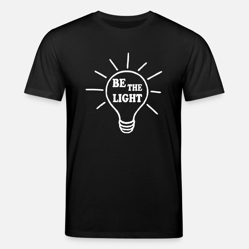 Be the light - Stanley/Stella Unisex Bio-T-Shirt CREATOR  - Schwarz