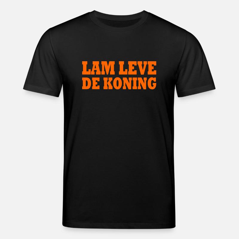lam leve de koning - Stanley/Stella Unisex Bio-T-Shirt CREATOR  - Schwarz