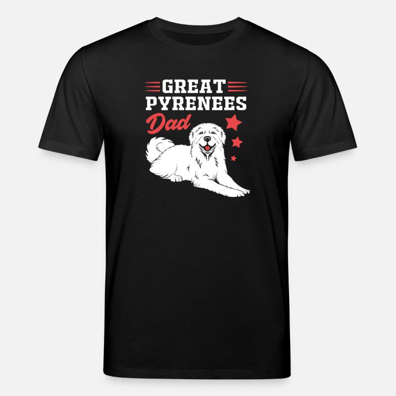 Chien des Pyrénées - T-shirt bio CREATOR Stanley/Stella Unisexe - noir