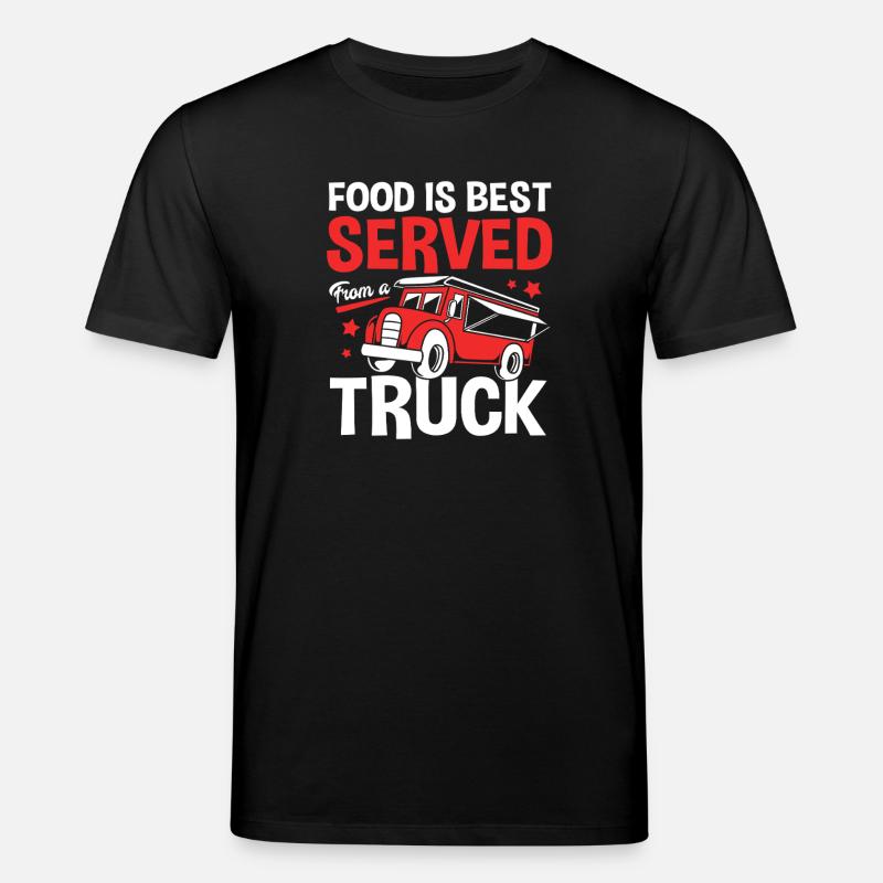 Camion de restauration de snacks - T-shirt bio CREATOR Stanley/Stella Unisexe - noir