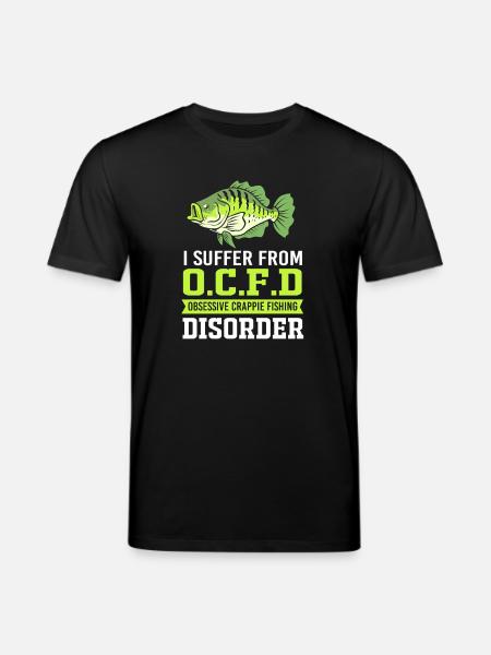 Crappie Fish Perch Sunfish - Stanley/Stella CREATOR Unisex Organic T-Shirt - black