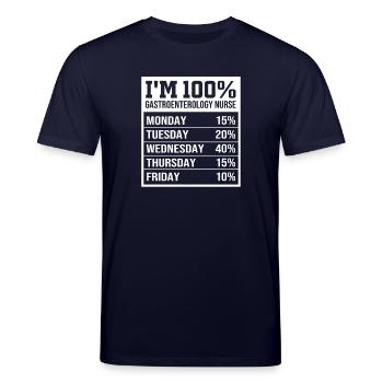 Gastro-entérologie - T-shirt bio CREATOR Stanley/Stella Unisexe - marine - Devant