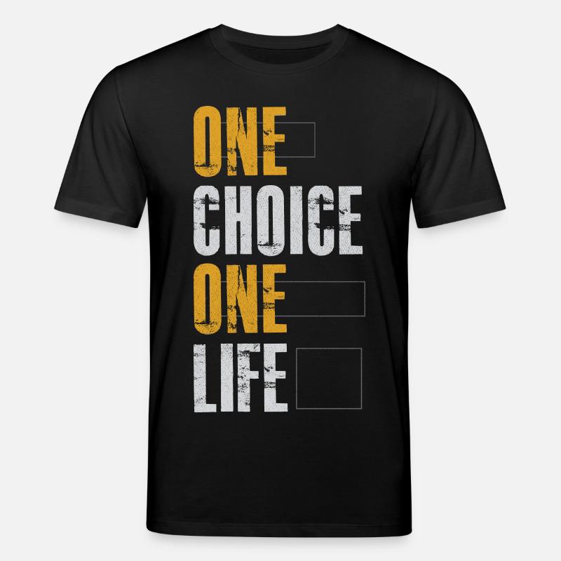 Eine Wahl, ein Leben - Stanley/Stella Unisex Bio-T-Shirt CREATOR  - Schwarz