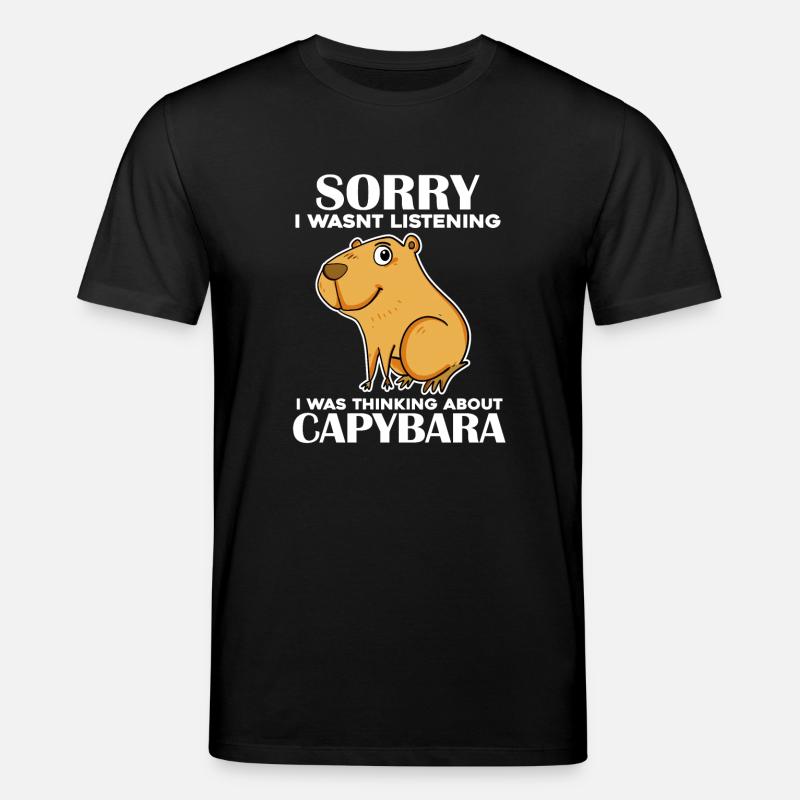 Capybara - Stanley/Stella Unisex Bio-T-Shirt CREATOR  - Schwarz