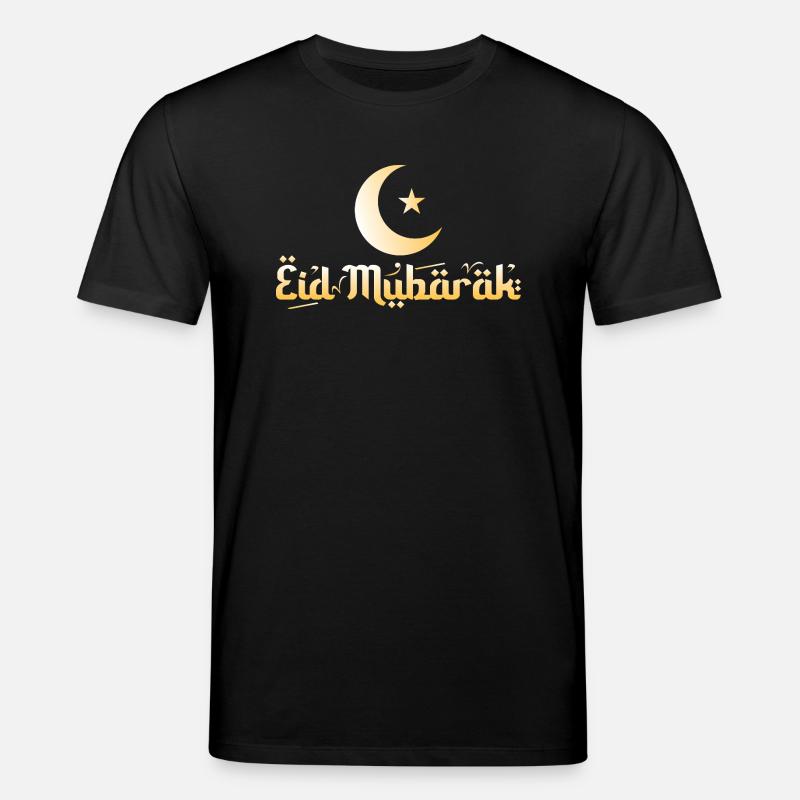 Eid Mubarak - Stanley/Stella Unisex Bio-T-Shirt CREATOR  - Schwarz