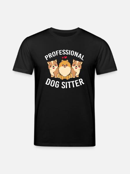 Pet Sitter Pets Babysitter - Stanley/Stella CREATOR Unisex Organic T-Shirt - black