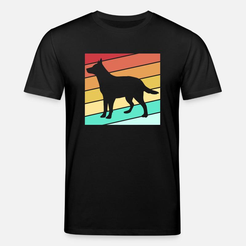 Australian Cattle Dog - Stanley/Stella Unisex Bio-T-Shirt CREATOR  - Schwarz
