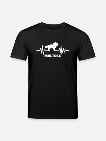 Malteser - Stanley/Stella Unisex Bio-T-Shirt CREATOR - Schwarz