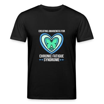 ME CFS - Stanley/Stella Unisex Bio-T-Shirt CREATOR  - Schwarz - Vorne - Alina (178cm) & Michal (187cm)