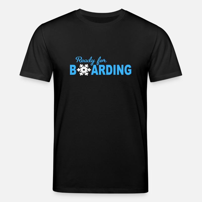 Snowboard - Stanley/Stella Unisex Bio-T-Shirt CREATOR  - Schwarz
