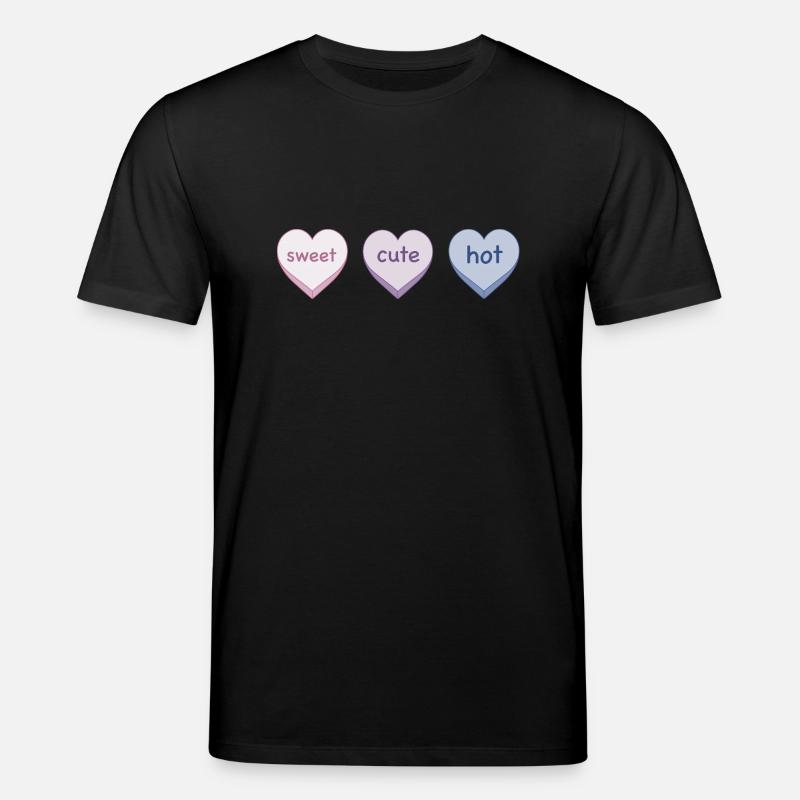 Doux mignon chaud - T-shirt bio CREATOR Stanley/Stella Unisexe - noir