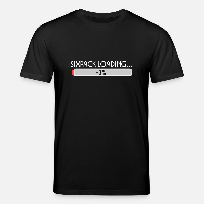 SIXPACK LOADING-2 - Stanley/Stella Unisex Bio-T-Shirt CREATOR - Schwarz