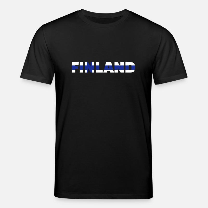 Finnland - Stanley/Stella Unisex Bio-T-Shirt CREATOR  - Schwarz