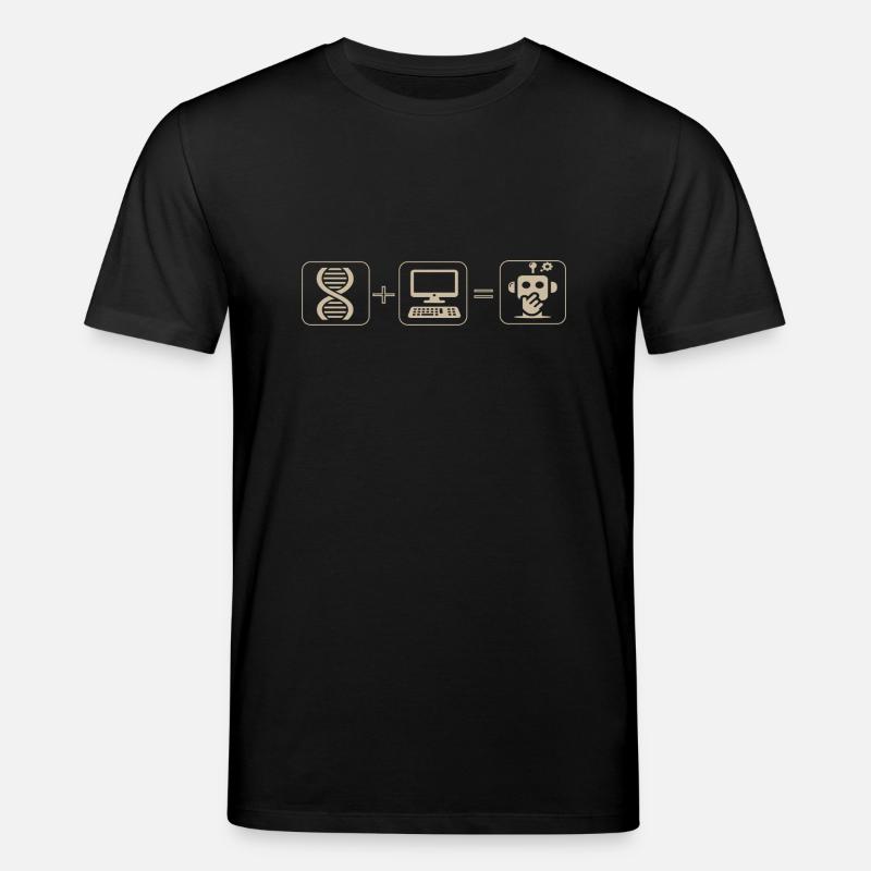 robot - T-shirt bio CREATOR Stanley/Stella Unisexe - noir