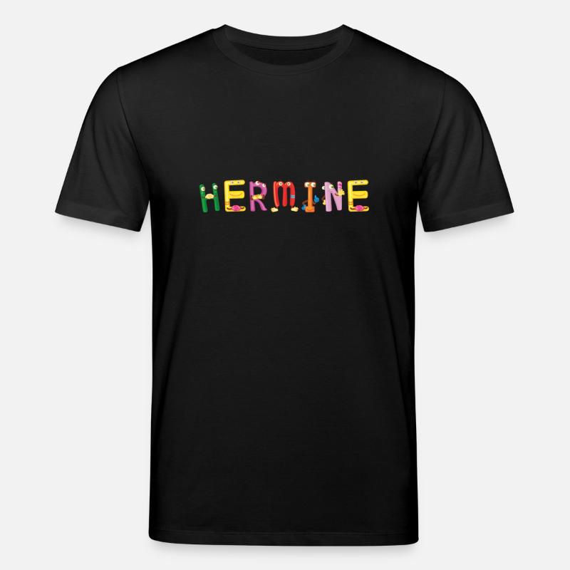 Hermine - Stanley/Stella Unisex Bio-T-Shirt CREATOR  - Schwarz