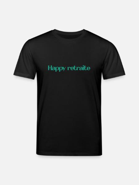 RETIREMENT. RETIREMENT. RETIRED. RETIREMENT - Stanley/Stella CREATOR Unisex Organic T-Shirt - black