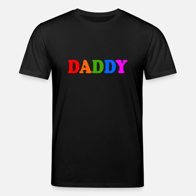 Daddy - Stanley/Stella Unisex Bio-T-Shirt CREATOR  - Schwarz