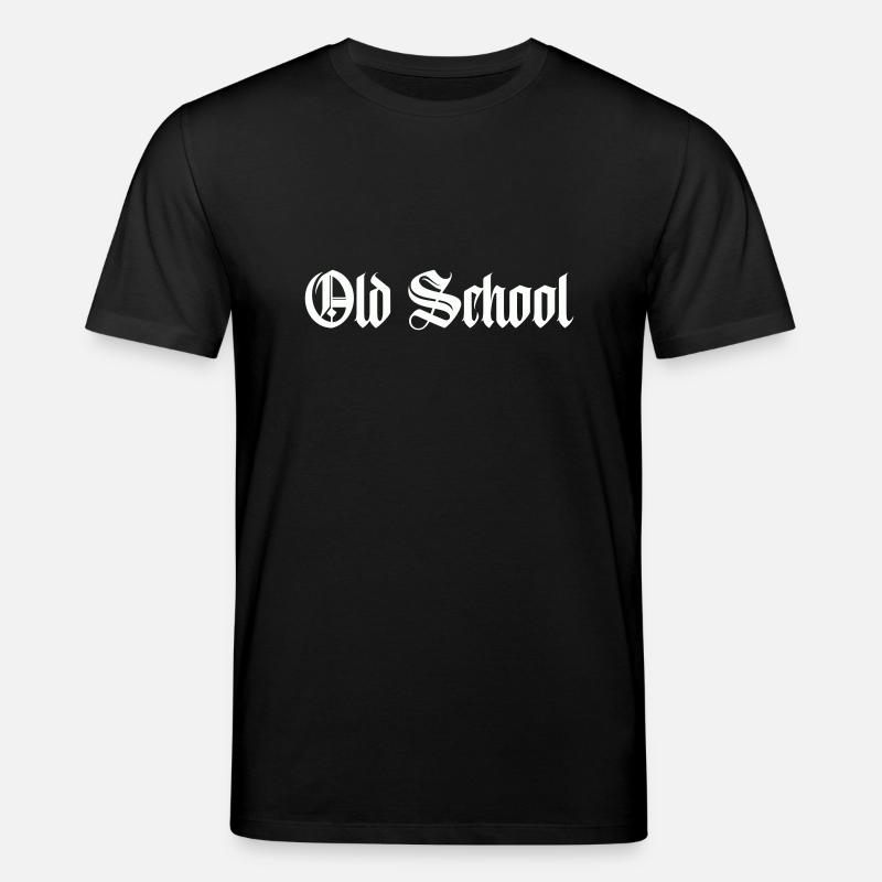old school - Stanley/Stella Unisex Bio-T-Shirt CREATOR  - Schwarz
