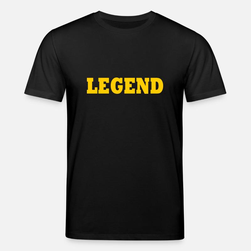 Legend - Stanley/Stella Unisex Bio-T-Shirt CREATOR  - Schwarz