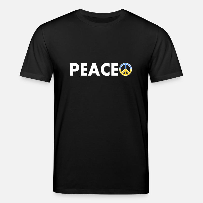 peace - Stanley/Stella Unisex Bio-T-Shirt CREATOR  - Schwarz