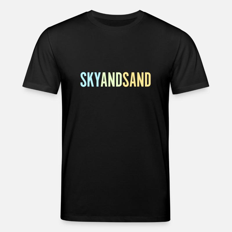 Sky And Sand - Stanley/Stella Unisex Bio-T-Shirt CREATOR  - Schwarz